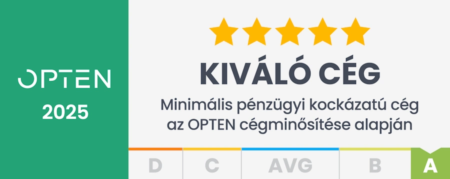 Opten cégminősítés Kontó Online kőnyvelőiroda 2025